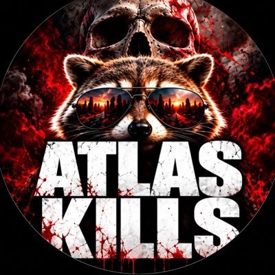 ATLAS Kills raccoon logo